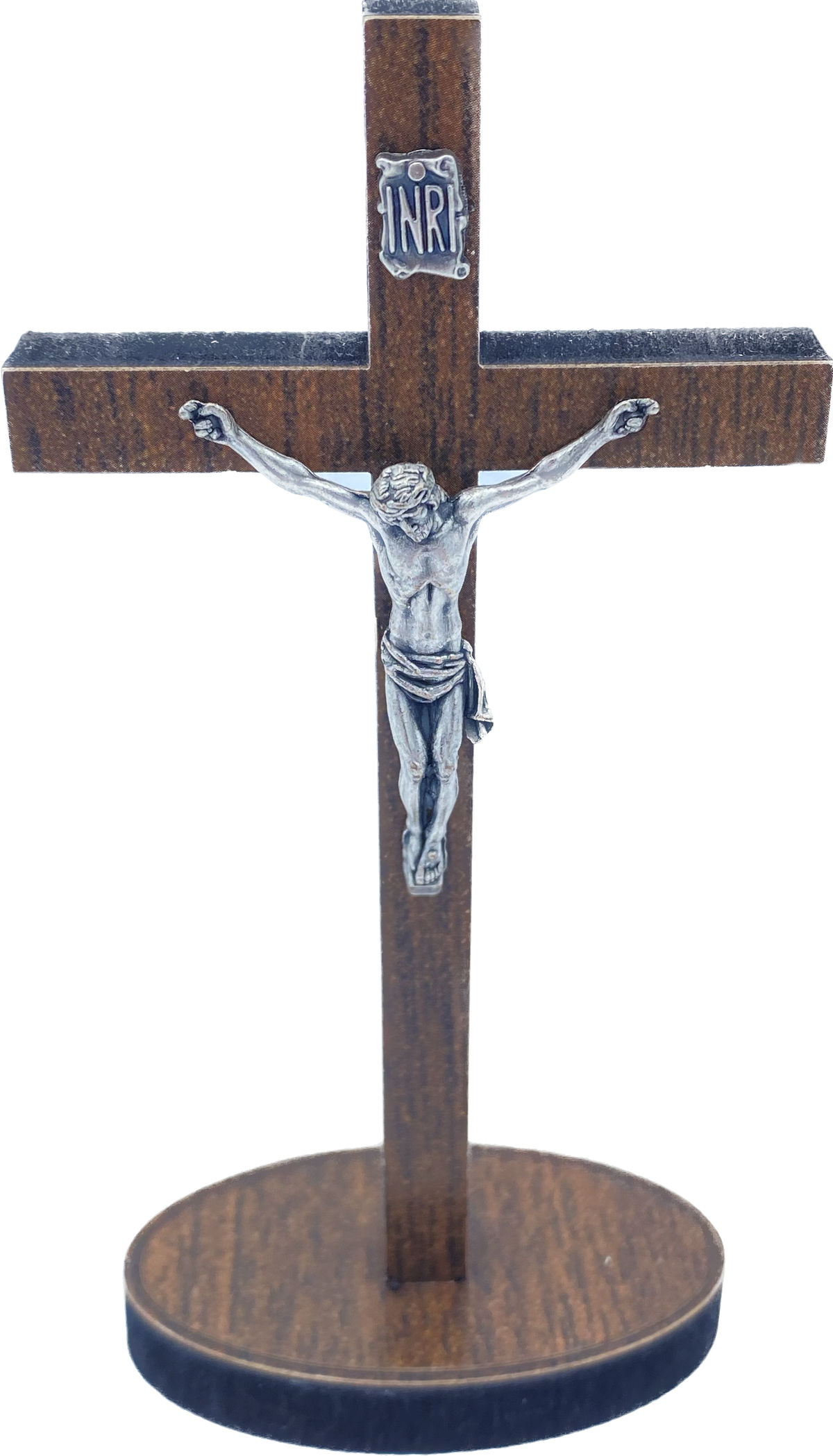 CRUCIFIX - PETITE Croix bois sur socle