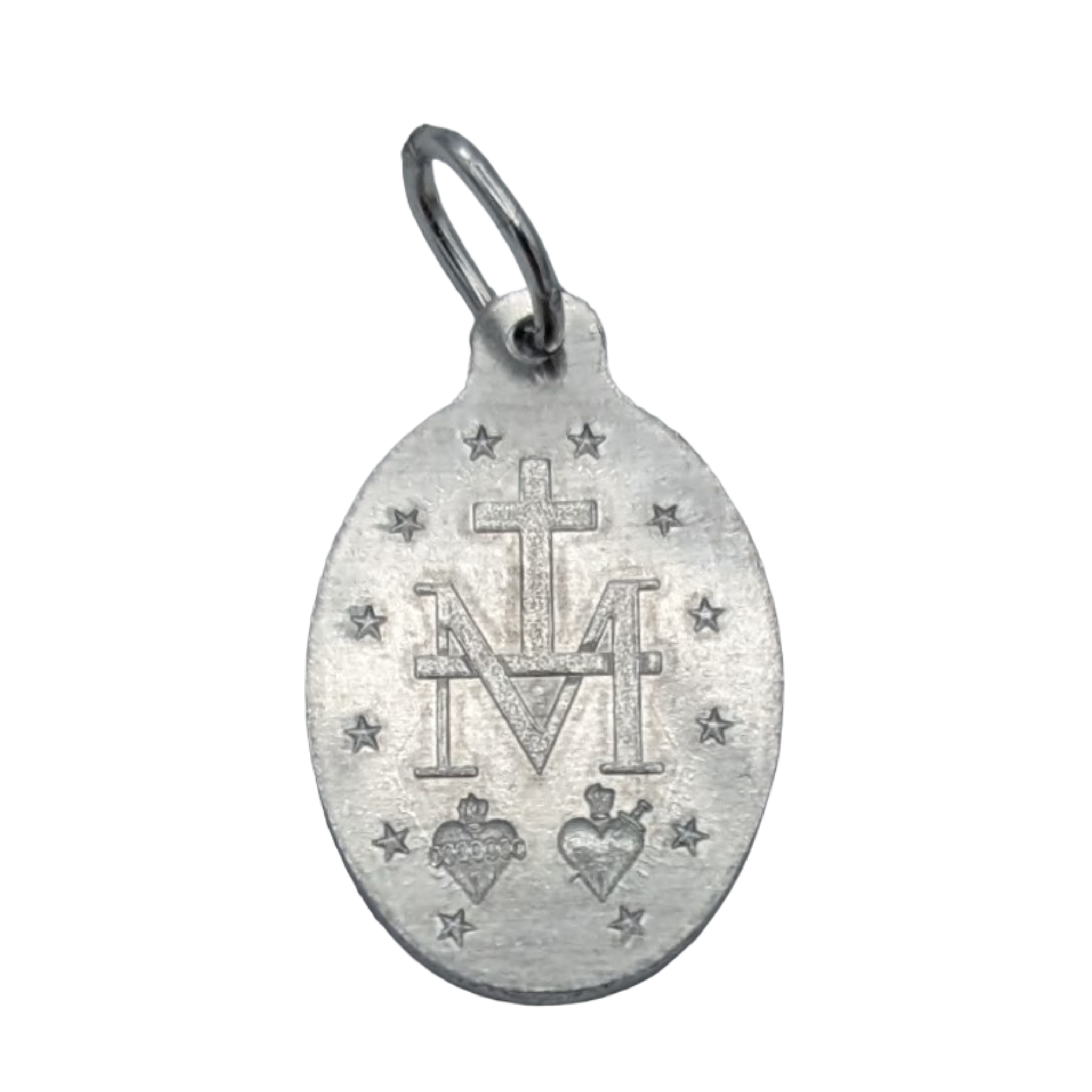 Médaille Miraculeuse, Ovale, Aluminium - 19mm - SERAL I Souvenirs de Lourdes