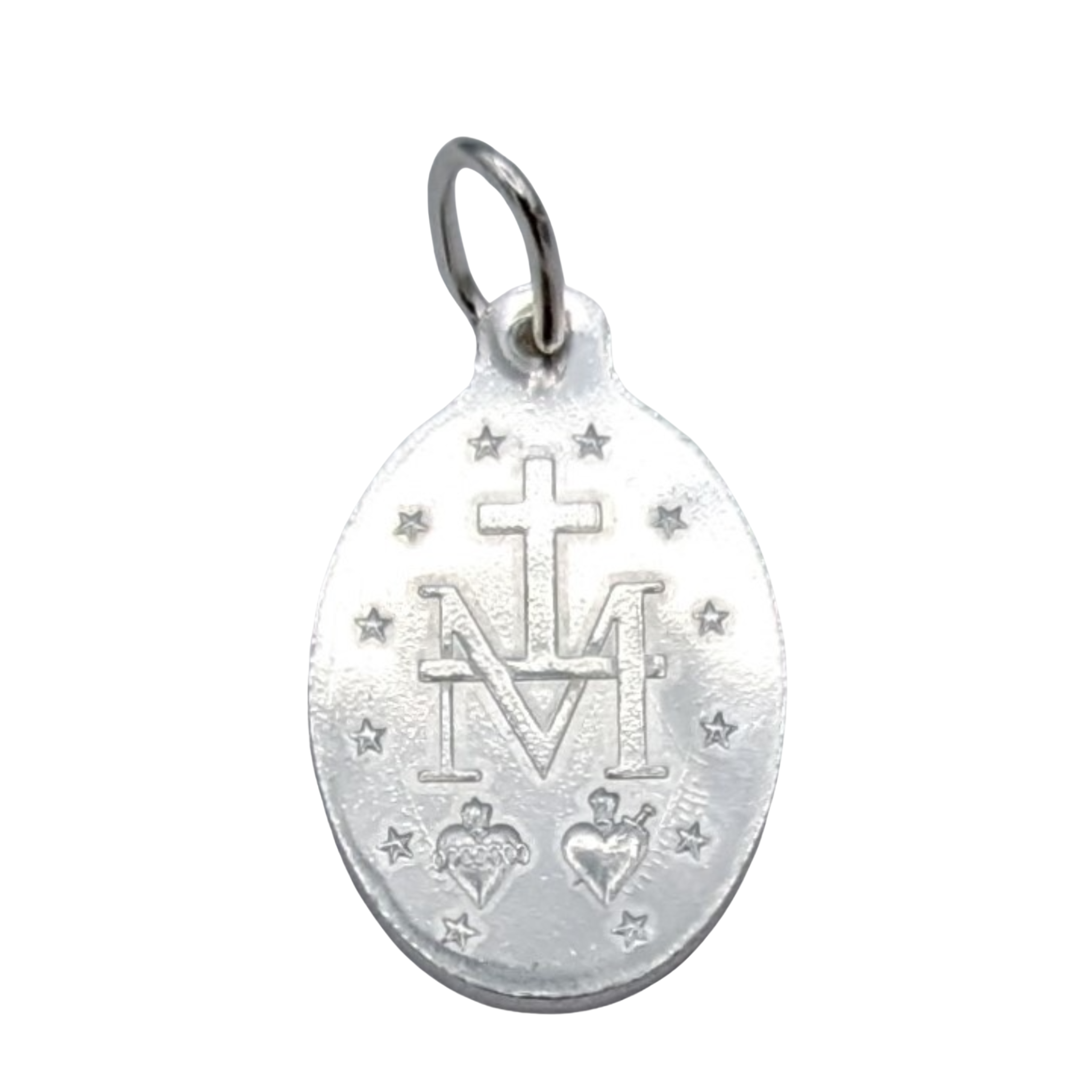 Médaille Miraculeuse, Ovale, Argentée - 20 mm - SERAL I Souvenirs de Lourdes