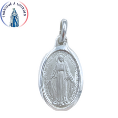 Miraculous medal SILVER 19MM