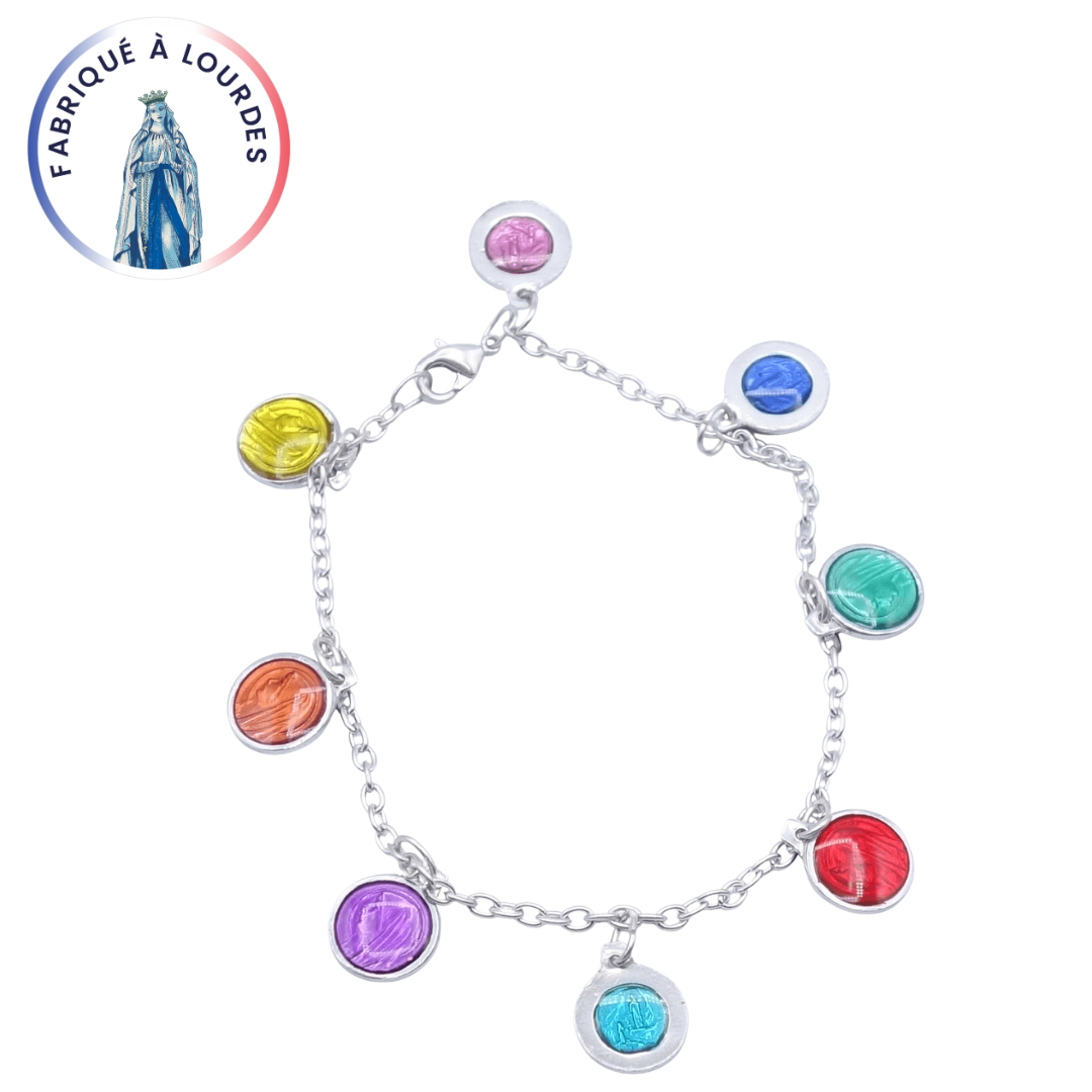 Bracelet Avec Médailles Saint Benoit - métal - MAISON HALLEUX SRL Bracelet Avec Médailles Saint Benoit - métal - MAISON HALLEUX SRL