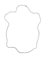 Krawężnik lipowy srebrny ŁAŃCUCH 60cm