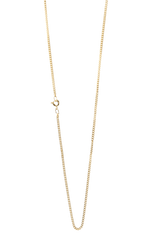 Łańcuszek z brązu w kolorze złotym, piłowany łańcuszek o średnicy 50 cm