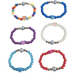 Bracelet enfant couleur assortis (prix à l'unité)