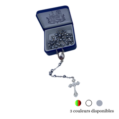 Chapelet, Cristal Opaque (3 couleurs au choix) - SERAL I Souvenirs de Lourdes