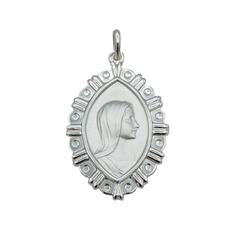 Lot De 100 Médailles/pendentifs Lourdes Acier Inox - Occasion, Stock Vintage