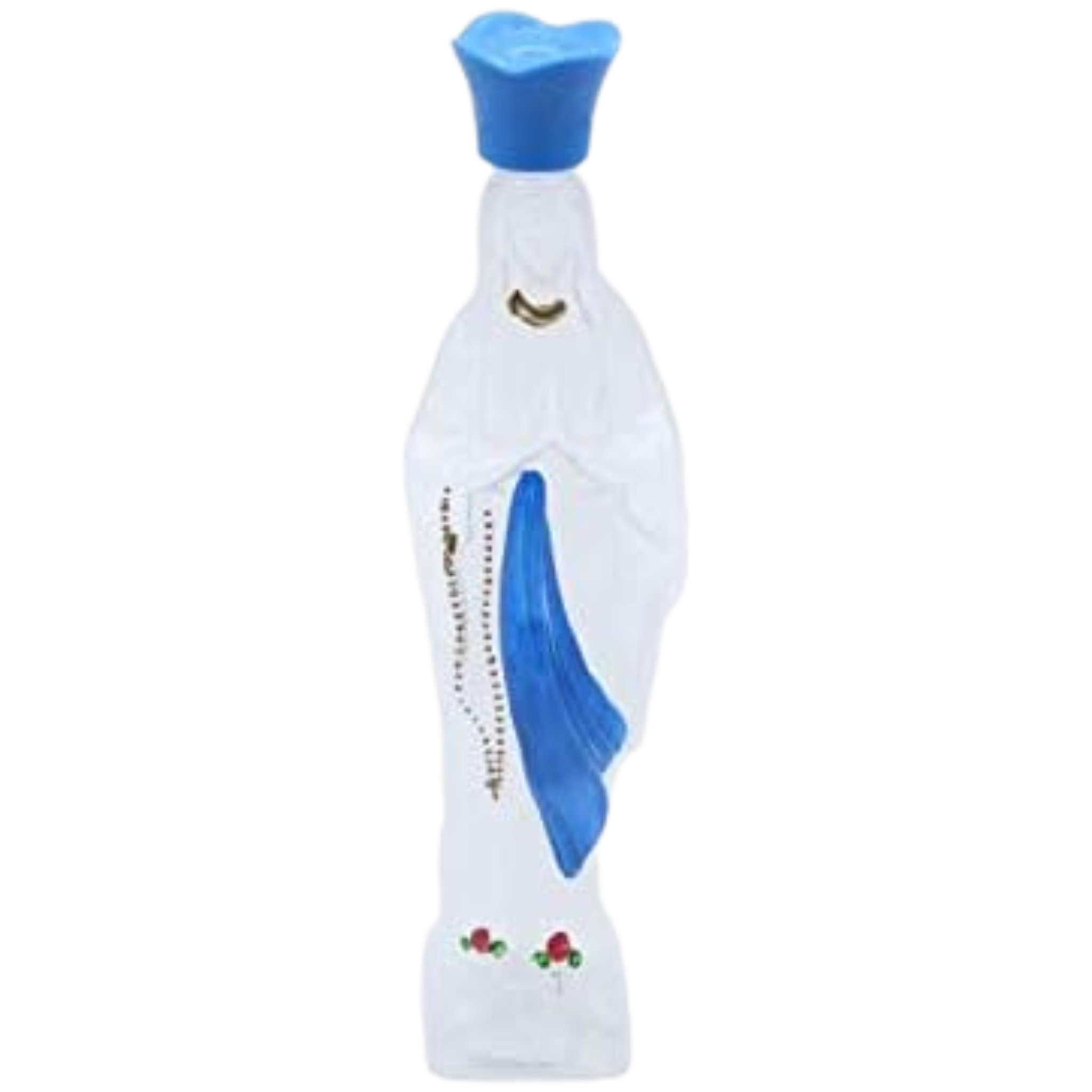 Lot de 9 Bouteilles de la Vierge Marie, Plastique - 17 cm - 93 ml - SERAL I Souvenirs de Lourdes