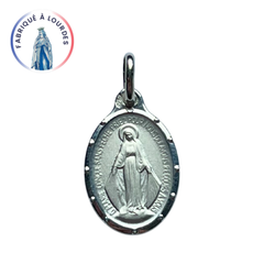 Médaille Miraculeuse 12 points Argent 925/000 - 17 mm