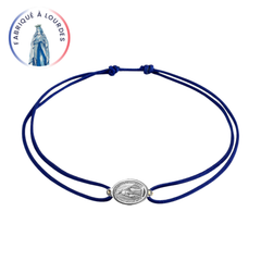 Bracelet double cordons / Médaille Miraculeuse