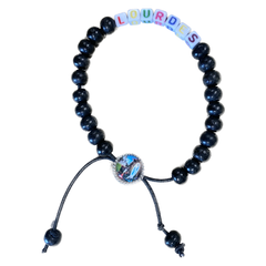 BRACELET PIERRE + MOT LOURDES
