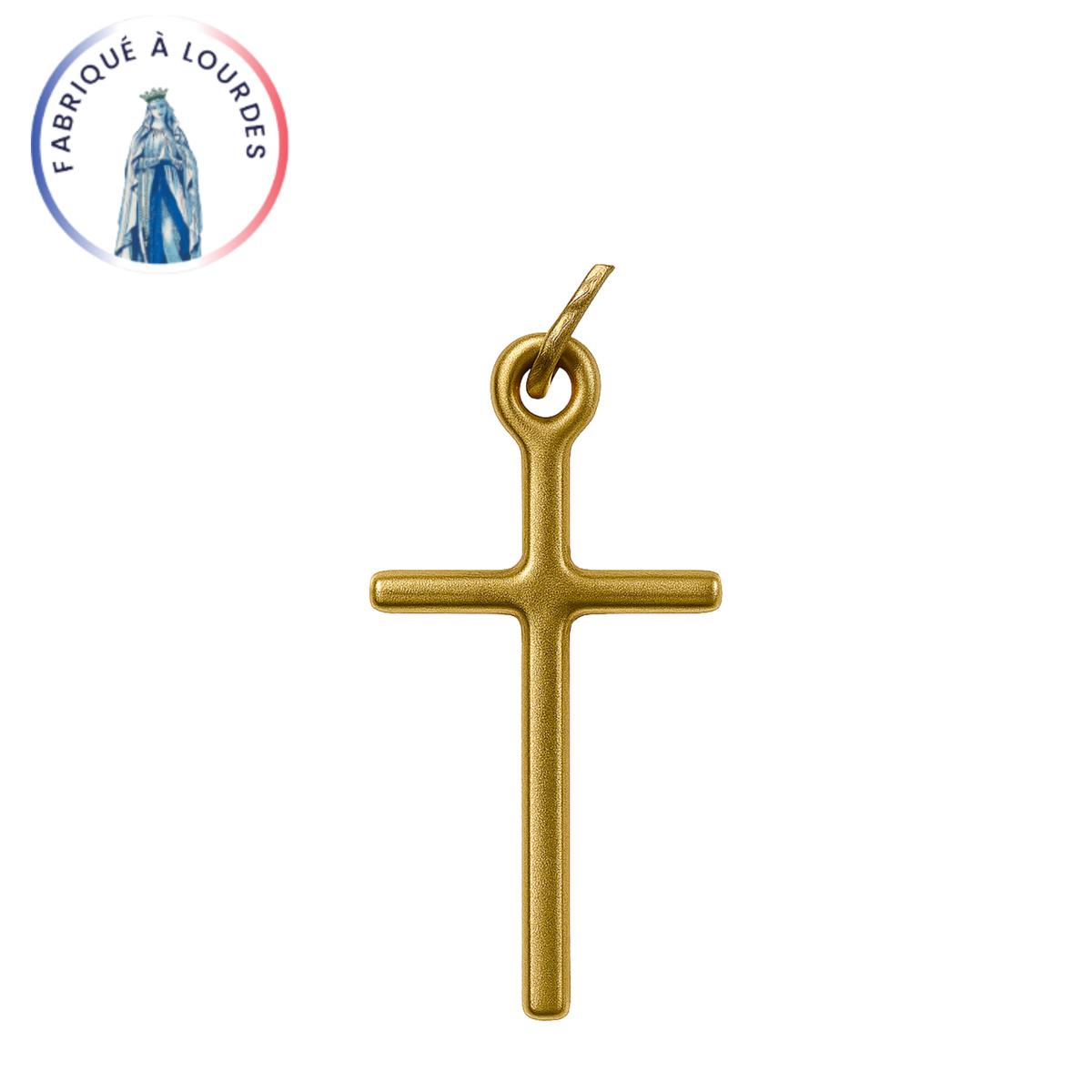 Croix Plaqué Or - 20 mm