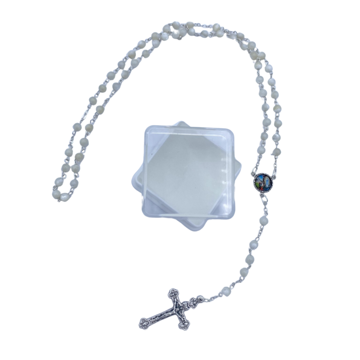 CHAPELET NACRE ROND 5MM