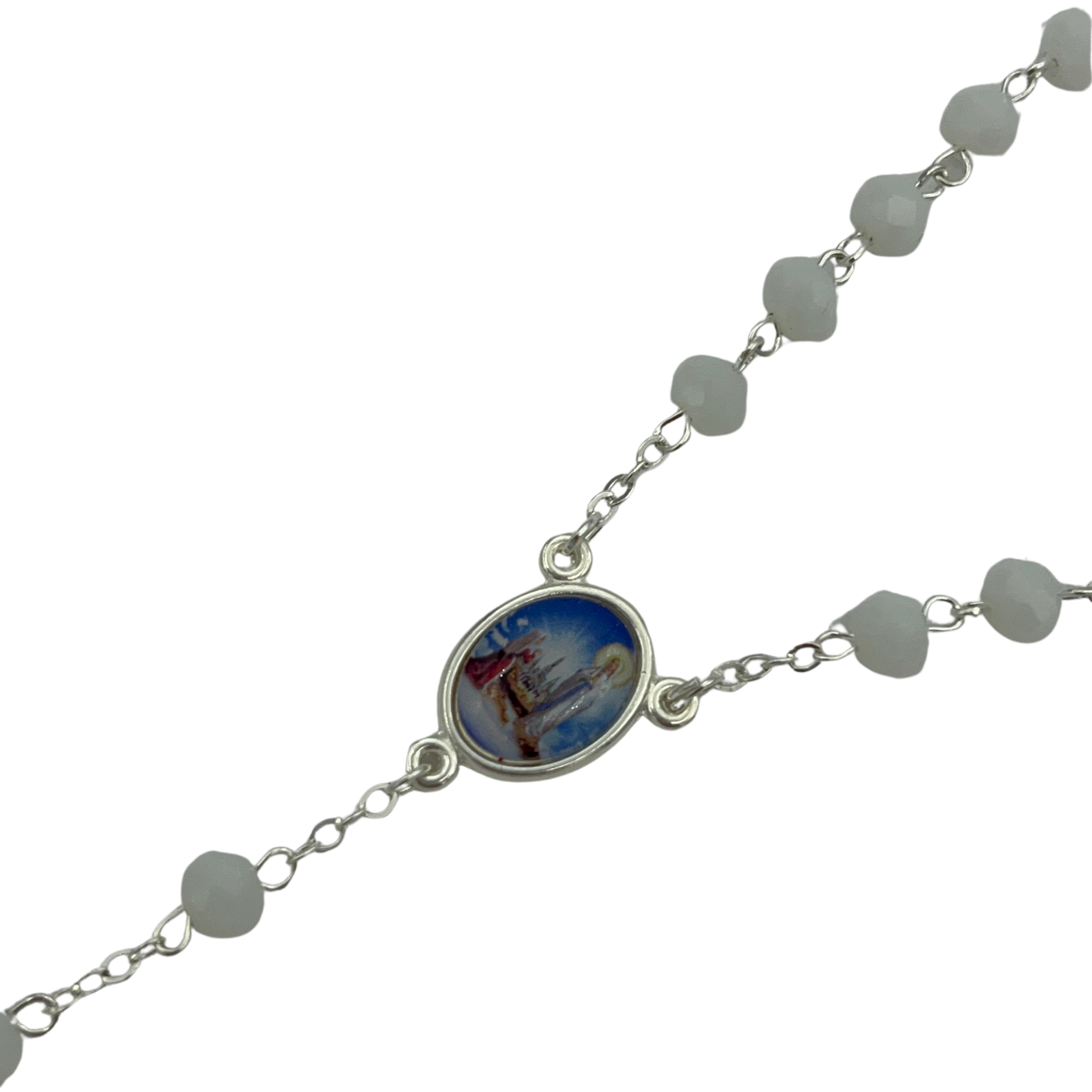 Chapelet, Cristal Opaque (3 couleurs au choix) - SERAL I Souvenirs de Lourdes