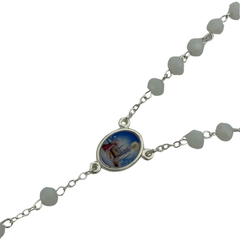Chapelet, Cristal Opaque (3 couleurs au choix) - SERAL I Souvenirs de Lourdes