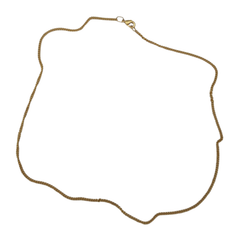 Gilded bronze chain, curb chain