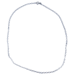 Chaîne Argent figaro ronde - 50cm - SERAL I Souvenirs de Lourdes