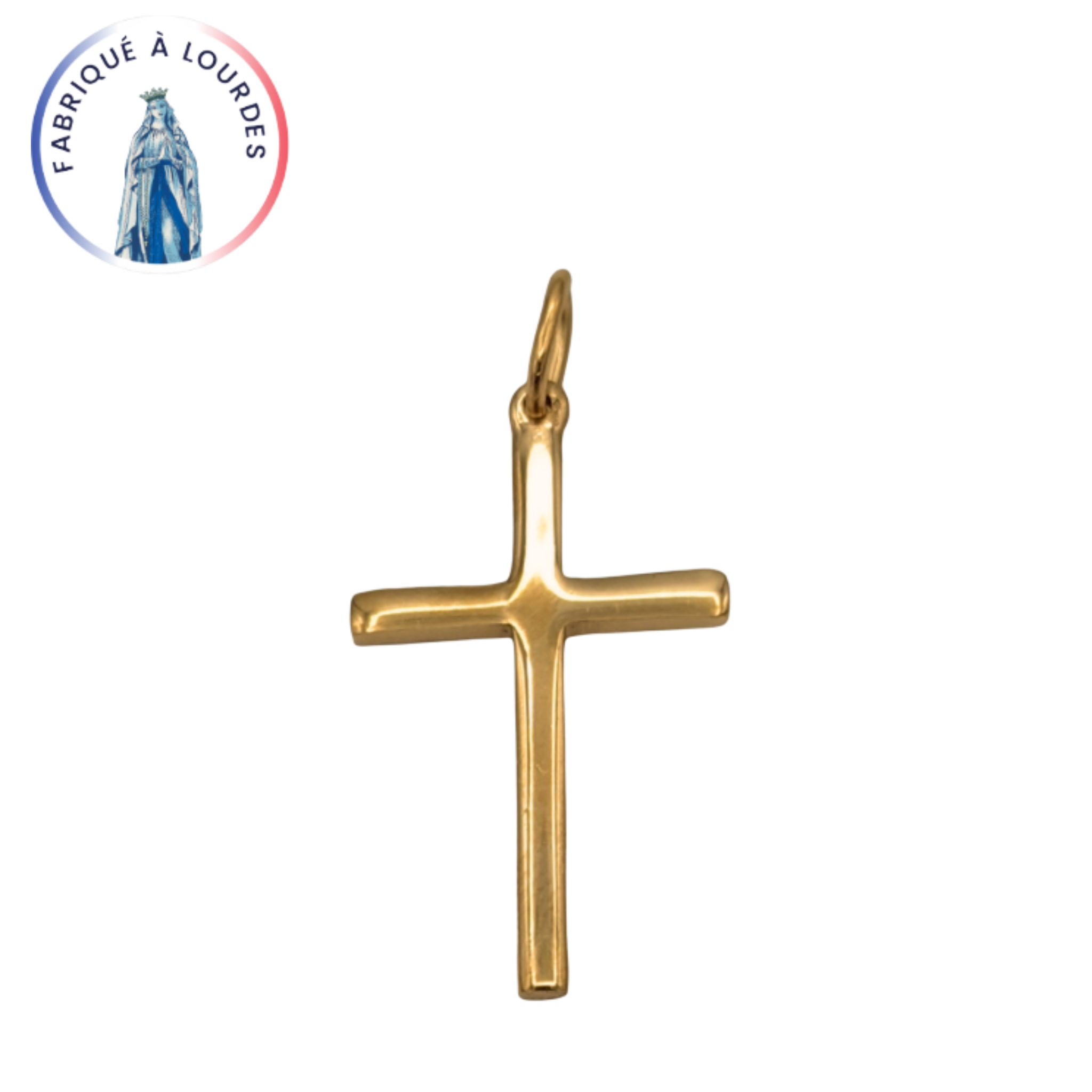 CROIX DOREE 20X30 POLIE - SERAL I Souvenirs de Lourdes