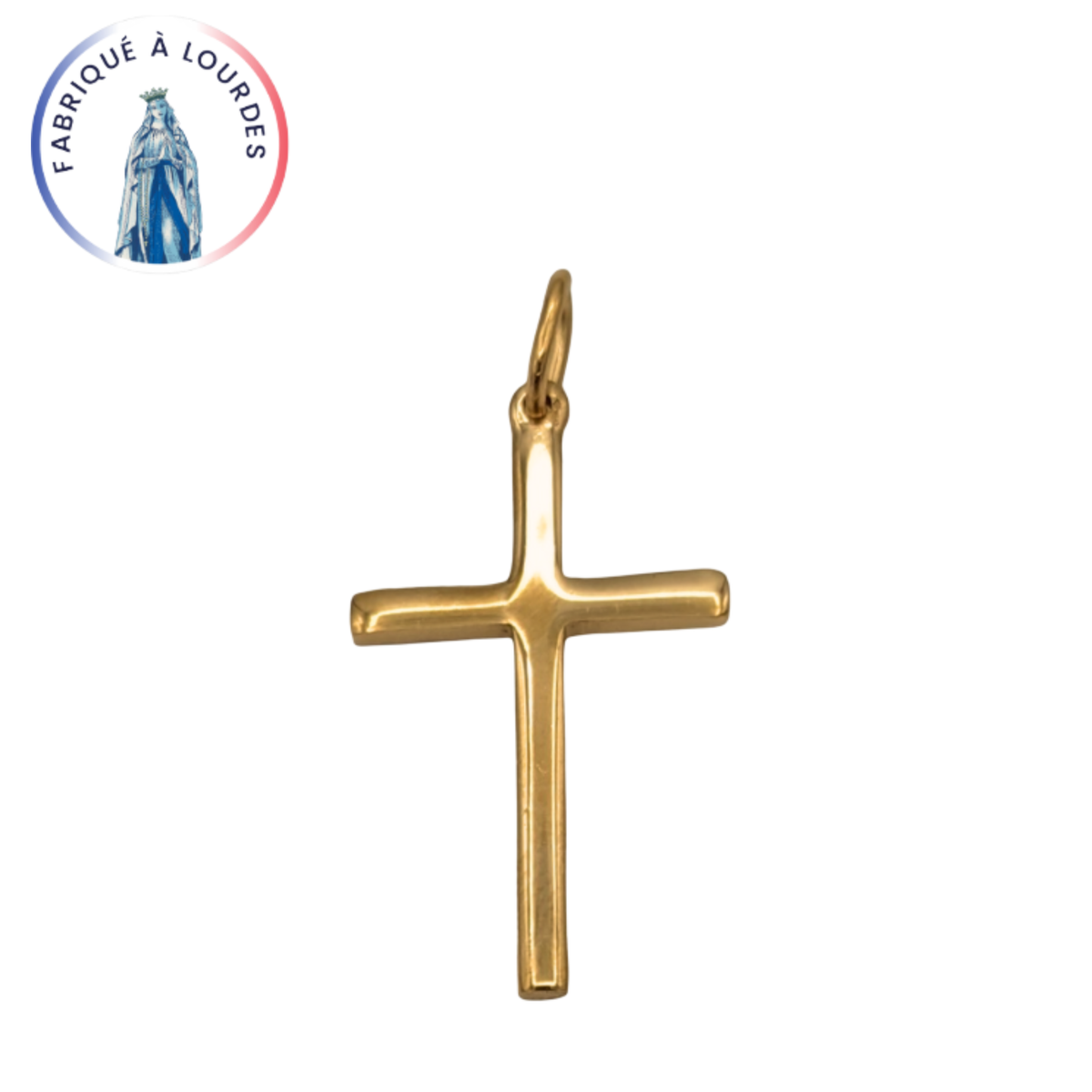 CROIX DOREE 20X30 POLIE - SERAL I Souvenirs de Lourdes