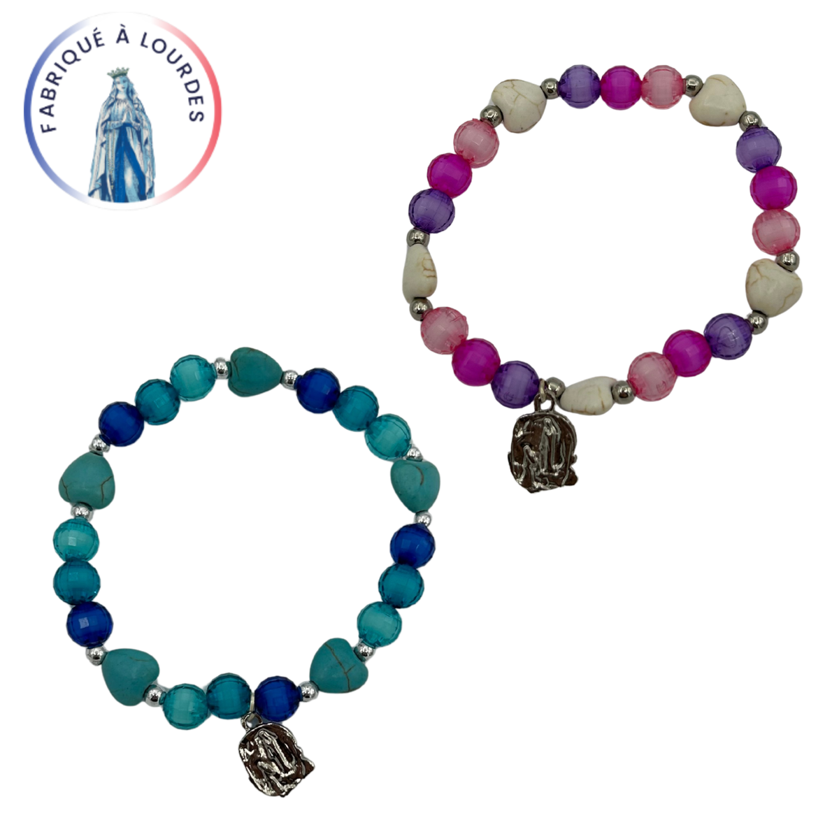 Wielobarwna / elastyczna bransoletka