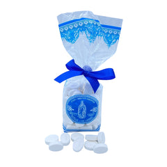 Bag of Malespine® lozenges with Lourdes water, 80 gr, mint flavor
