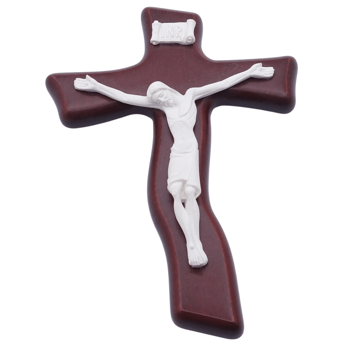 Croix bois christ blanc - Croix bois christ blanc