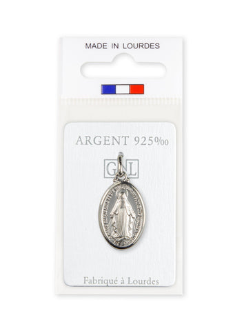 BRACELET ARGENT 925 CROIX+MÉDAILLE VIERGE/925 SILVER BRACELET
